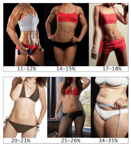 porcentajes-de-grasa-corporal-en-mujeres